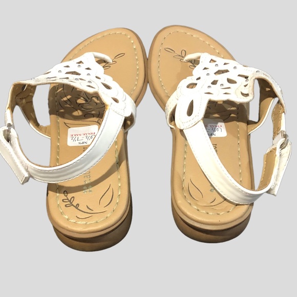 white Naturalizer Sandals - Picture 2 of 4